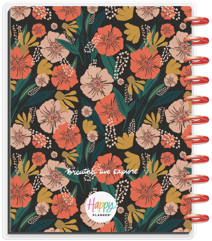 2024 Happy Planner x Breathe Live Explore Planner - Big Vertical Layout - 18 Months