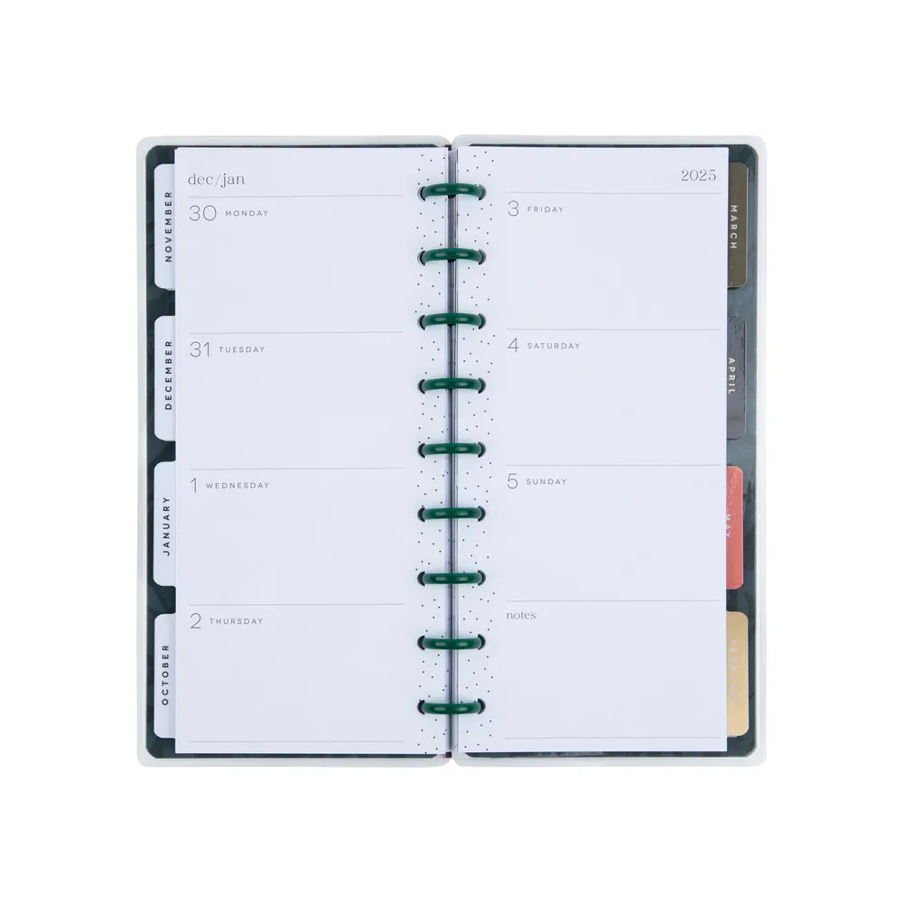 2024 Happy Planner x Breathe Live Explore Planner - Skinny Classic Horizontal Layout - 12 Months