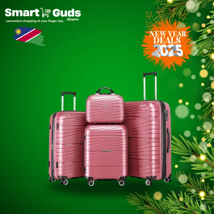 3 Piece Hard Expandable Spinner Luggage Set L-27 inch