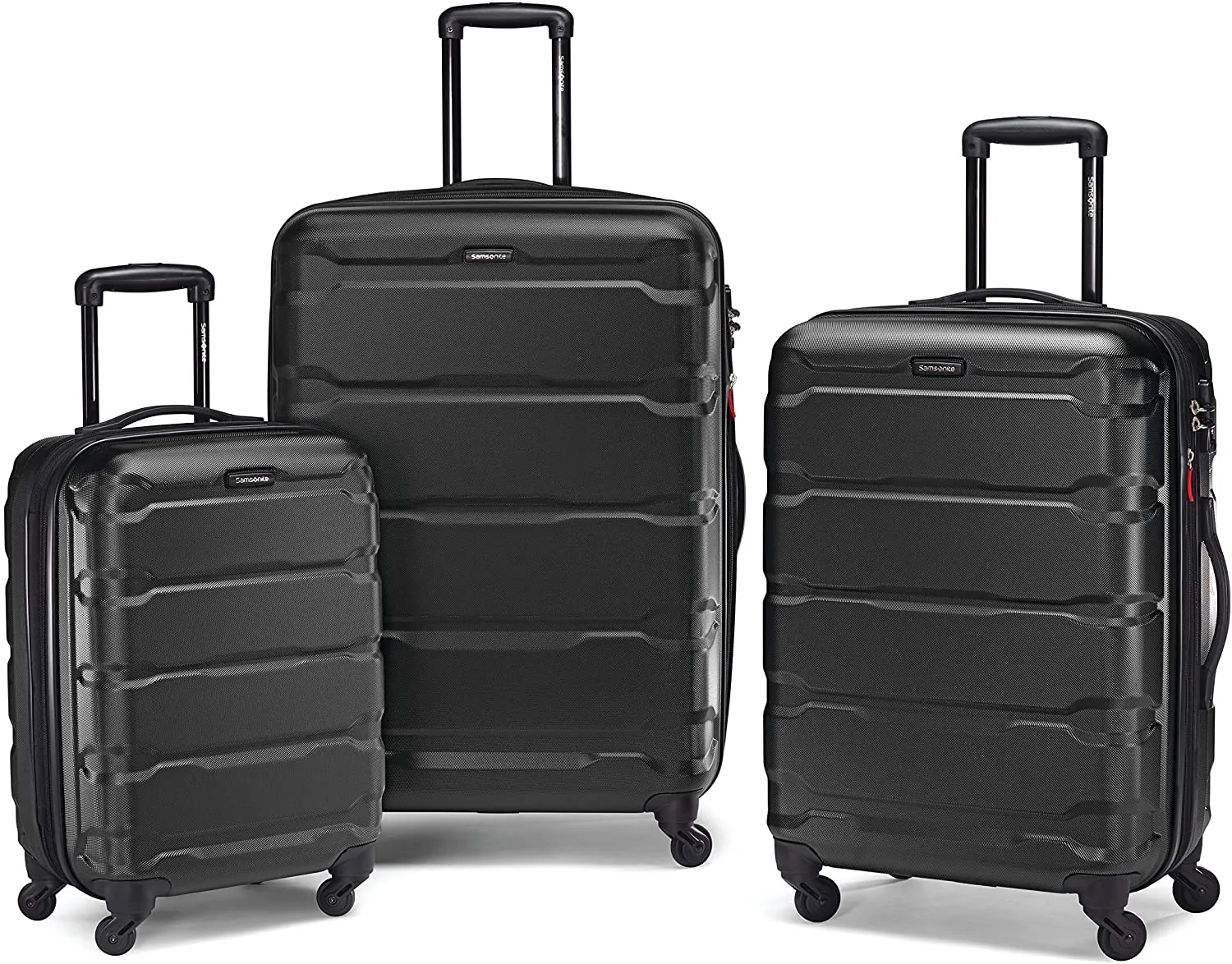 3 Piece Hard Expandable Spinner Luggage Set L-30 inch