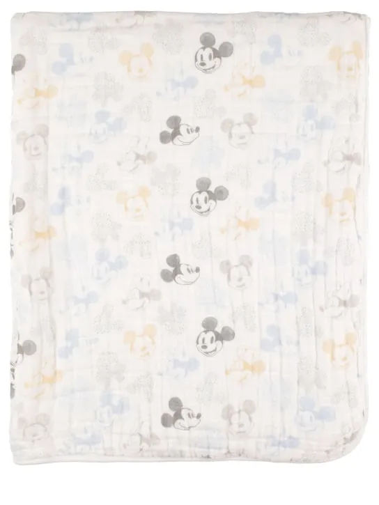 Aden   Anais   Mickey &amp; Minnie Mouse cotton blanket 