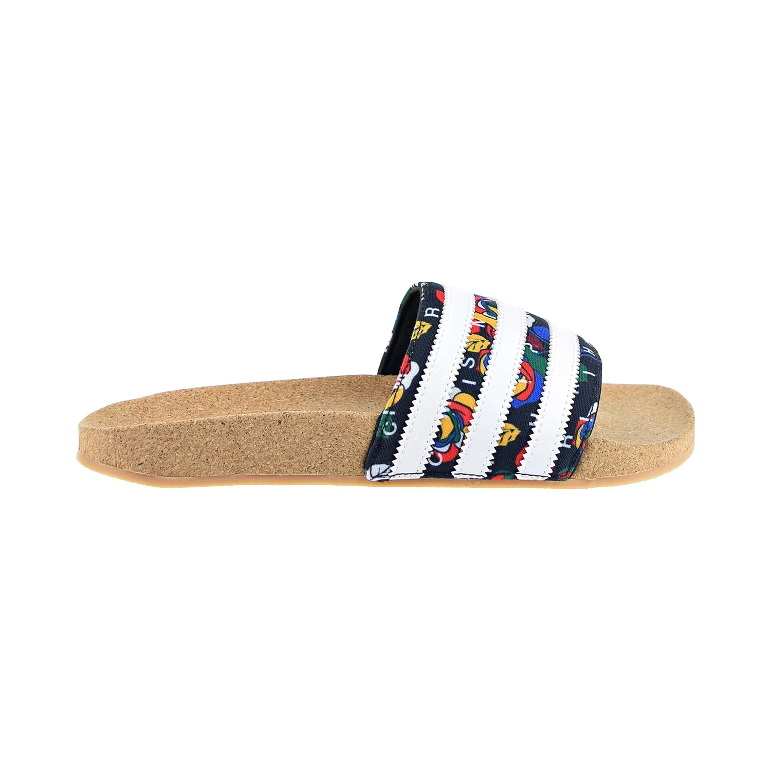 Adidas Rich Mnisi Adilette Women's Slides Black/White/Supplier Colour