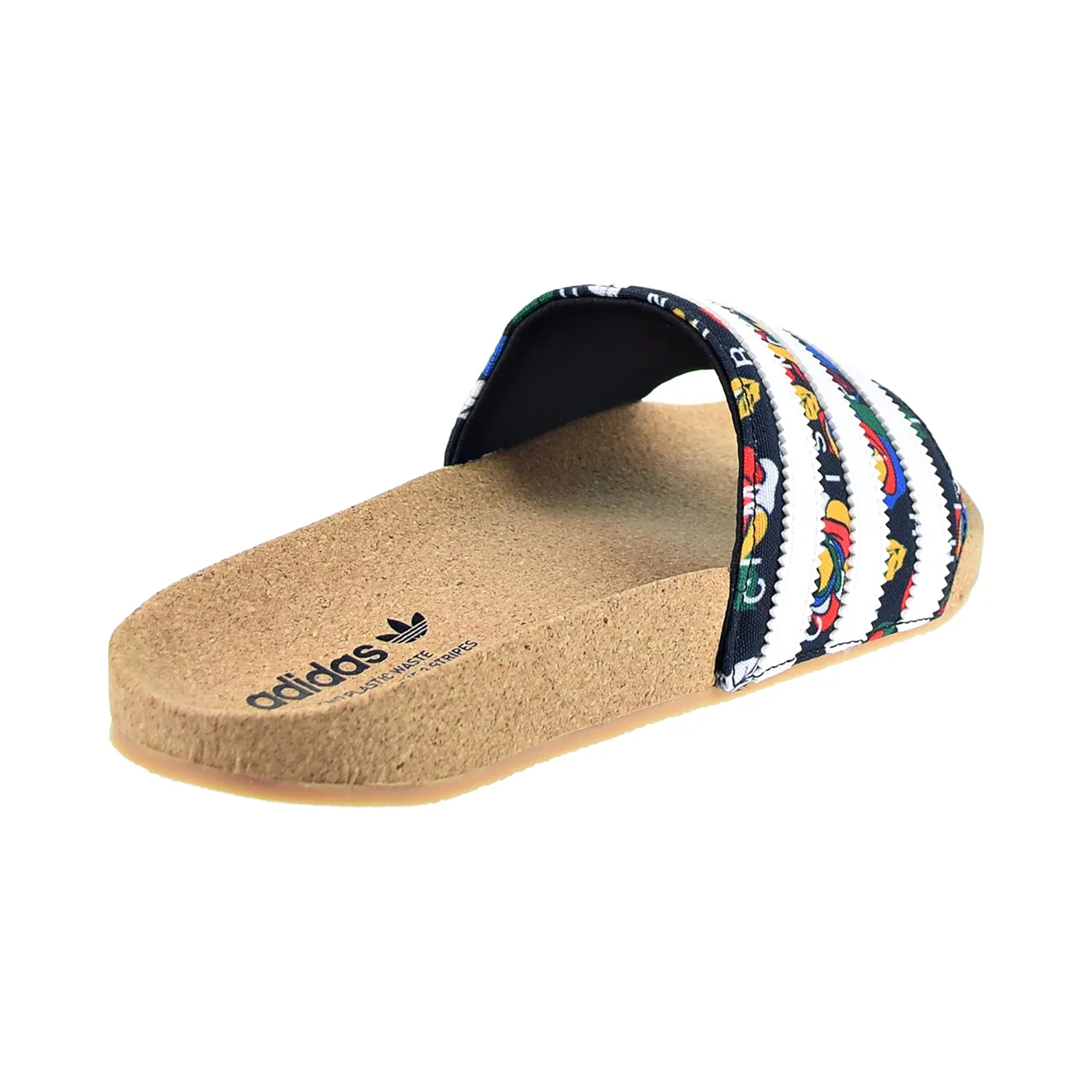 Adidas Rich Mnisi Adilette Women's Slides Black/White/Supplier Colour