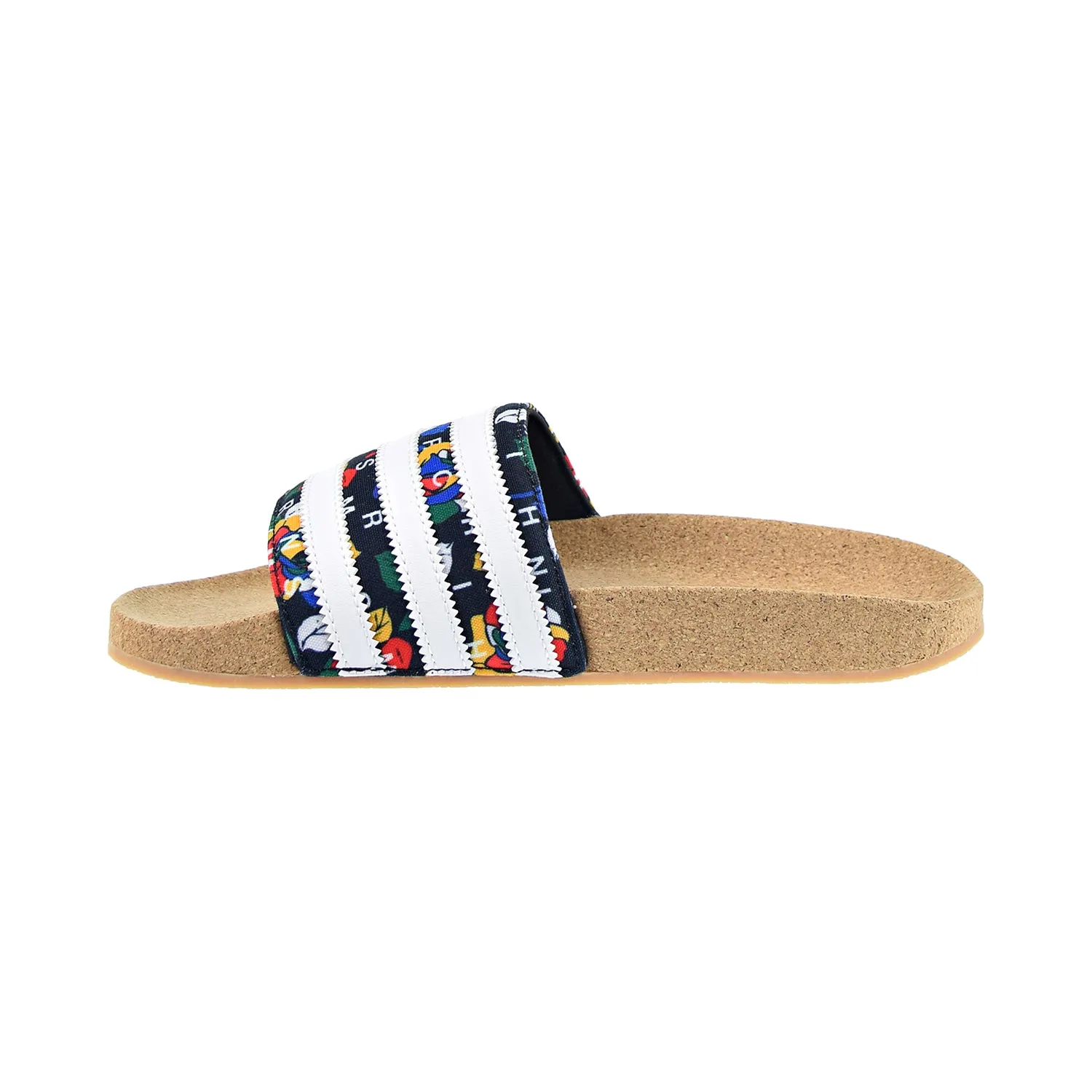 Adidas Rich Mnisi Adilette Women's Slides Black/White/Supplier Colour