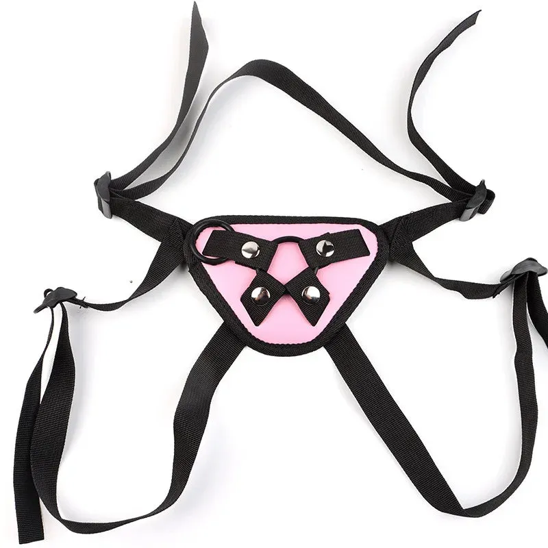 Adjustable Strap-On Harness Sex Straps: Durable Nylon, Lace Straight Lesbian Women Pegging