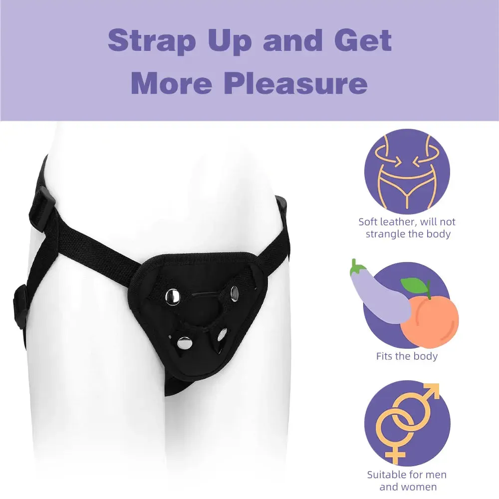 Adjustable Strap-On Harness Sex Straps: Durable Nylon, Lace Straight Lesbian Women Pegging