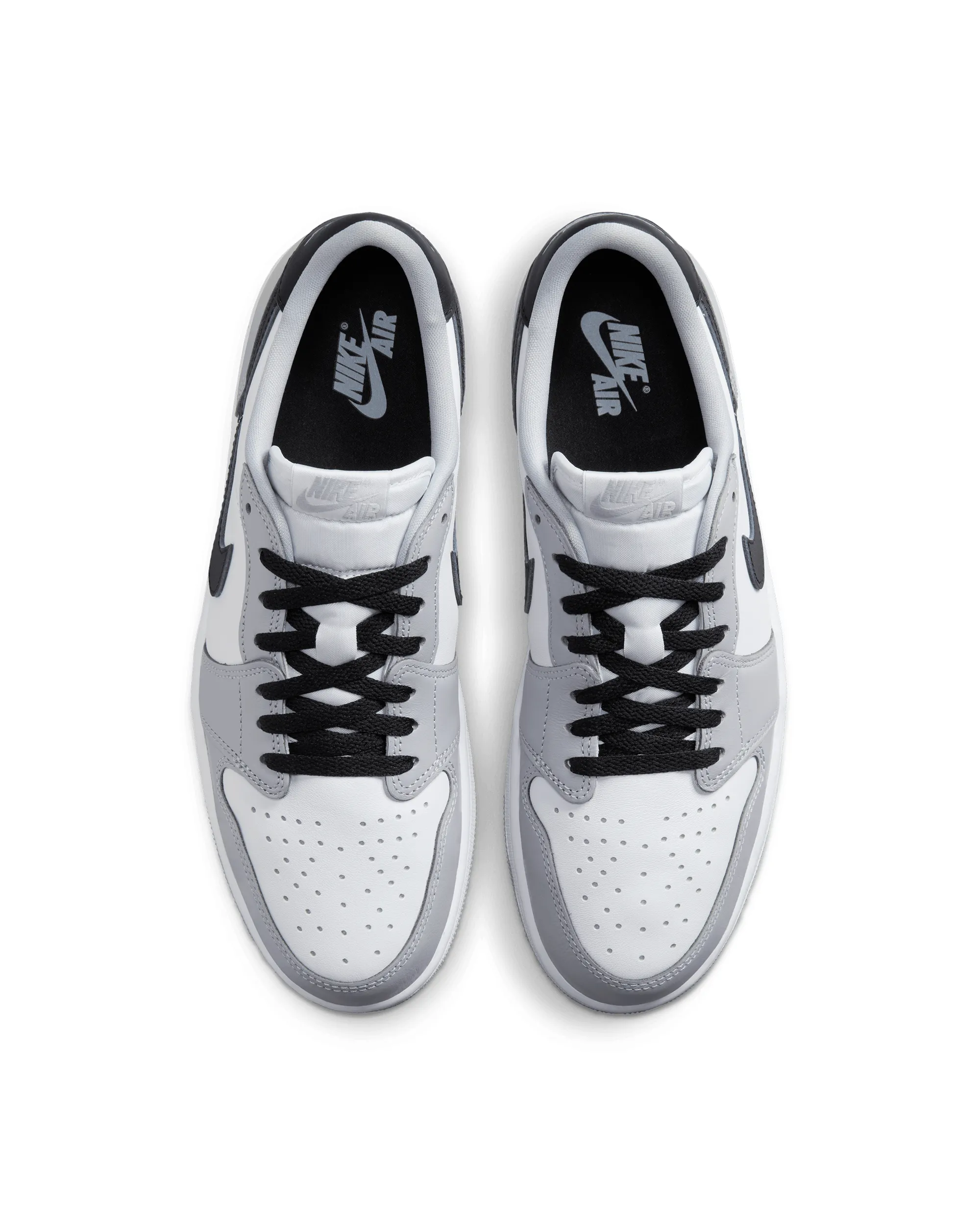 Air Jordan 1 Retro Low OG - White / Black / Wolf Grey