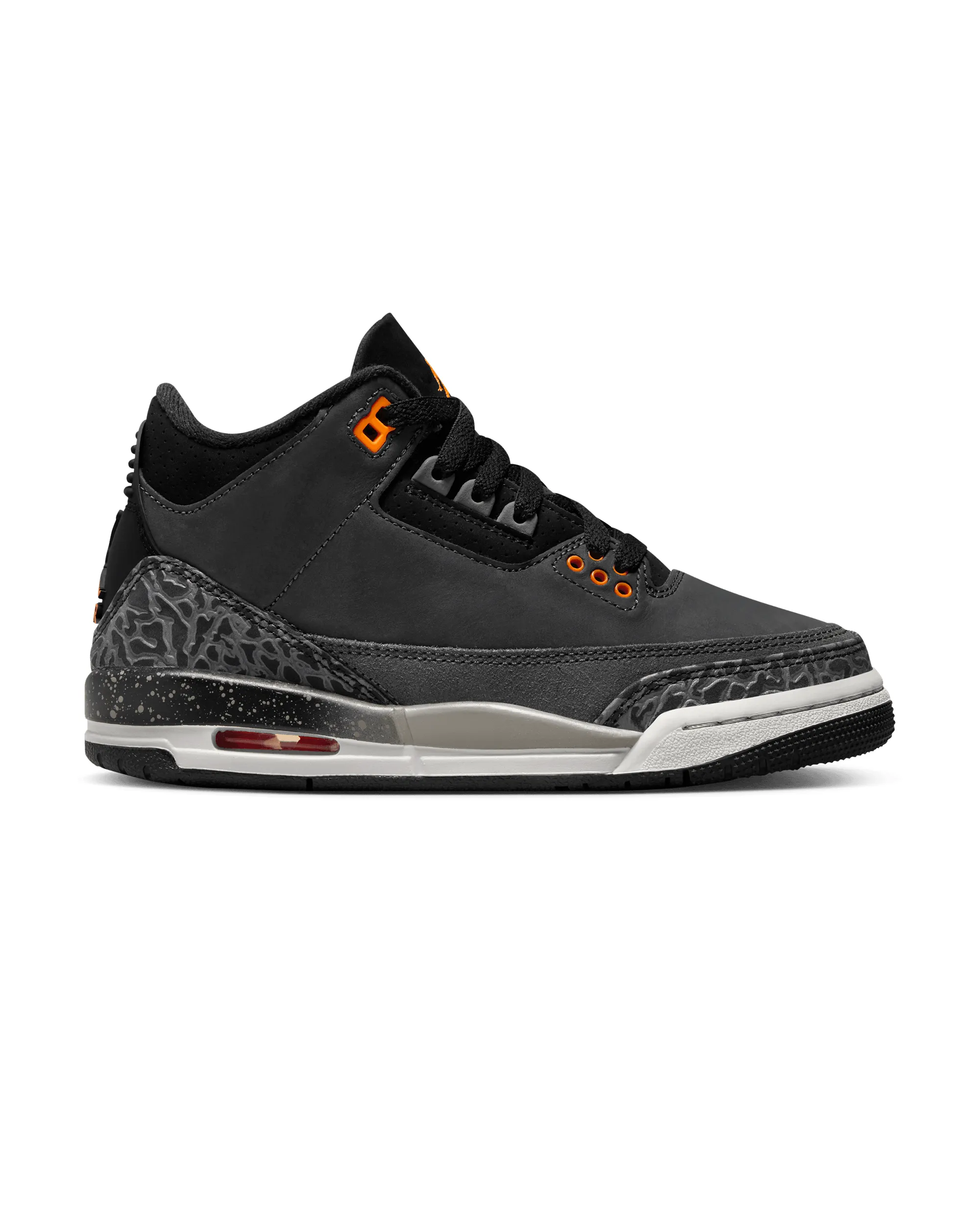 Air Jordan 3 Retro (Gs) - Night Stadium / Total Orange-Black