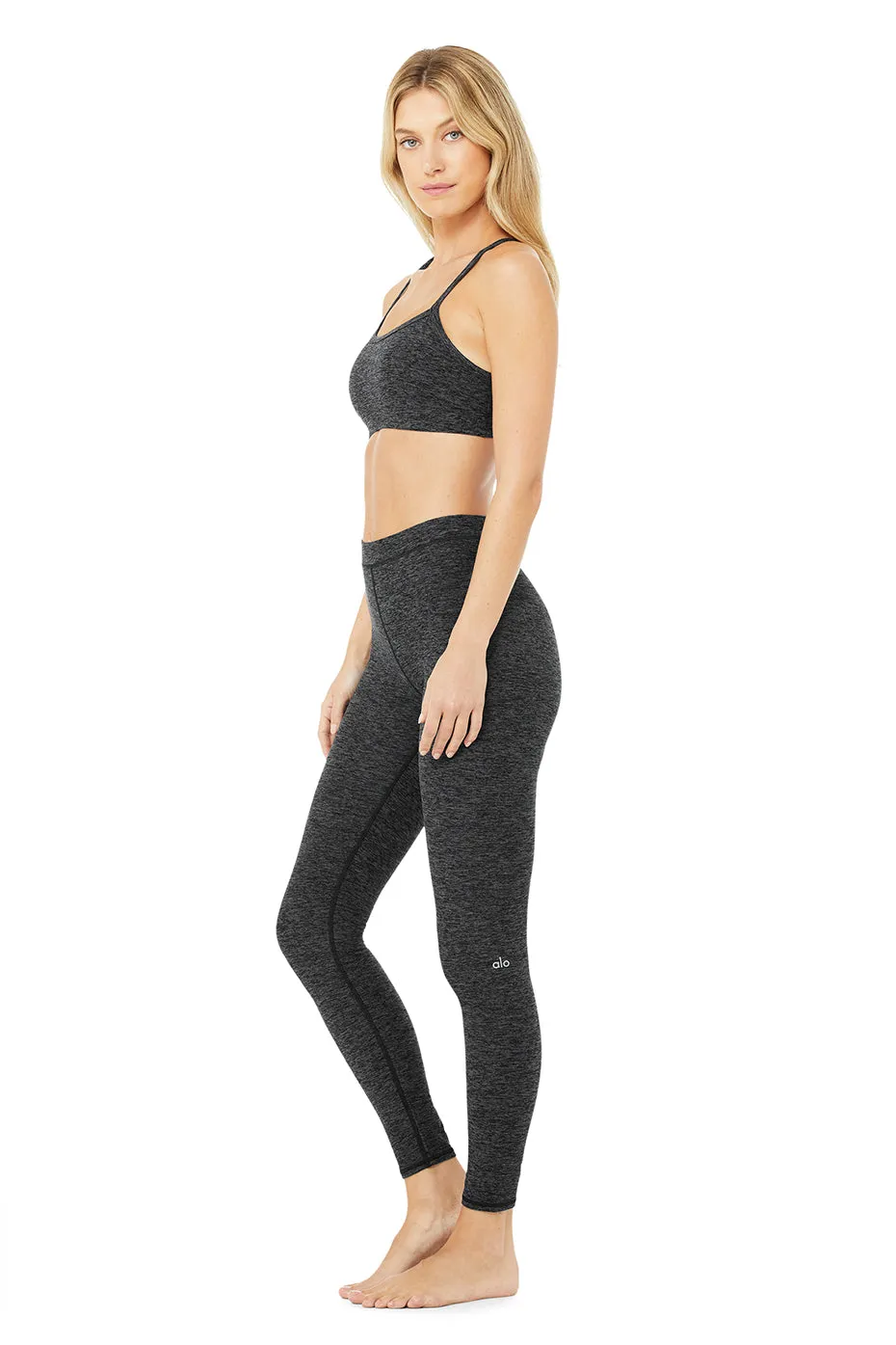 Alosoft Gratitude Bra & High-Waist Alosoft Flow Legging Set