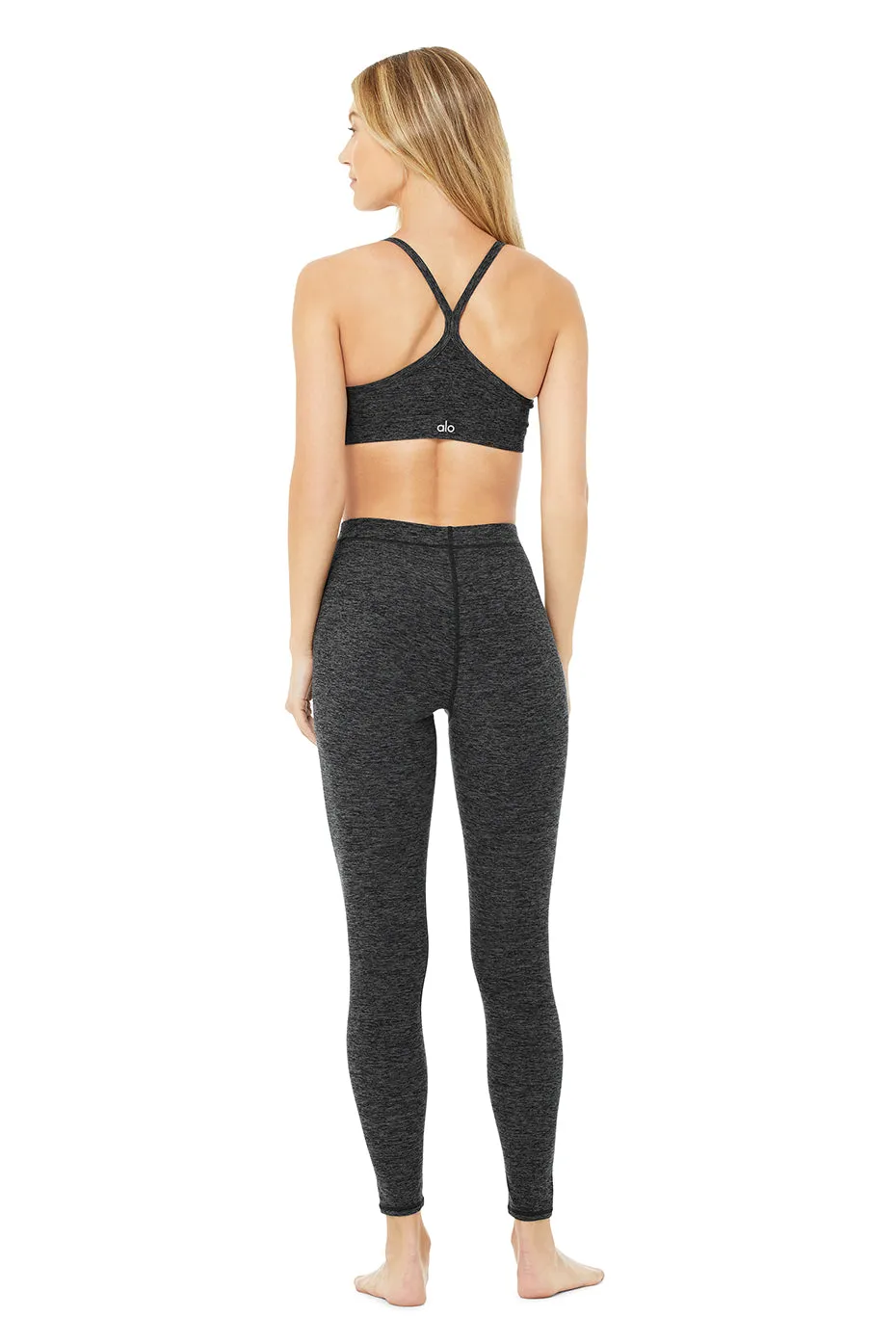 Alosoft Gratitude Bra & High-Waist Alosoft Flow Legging Set