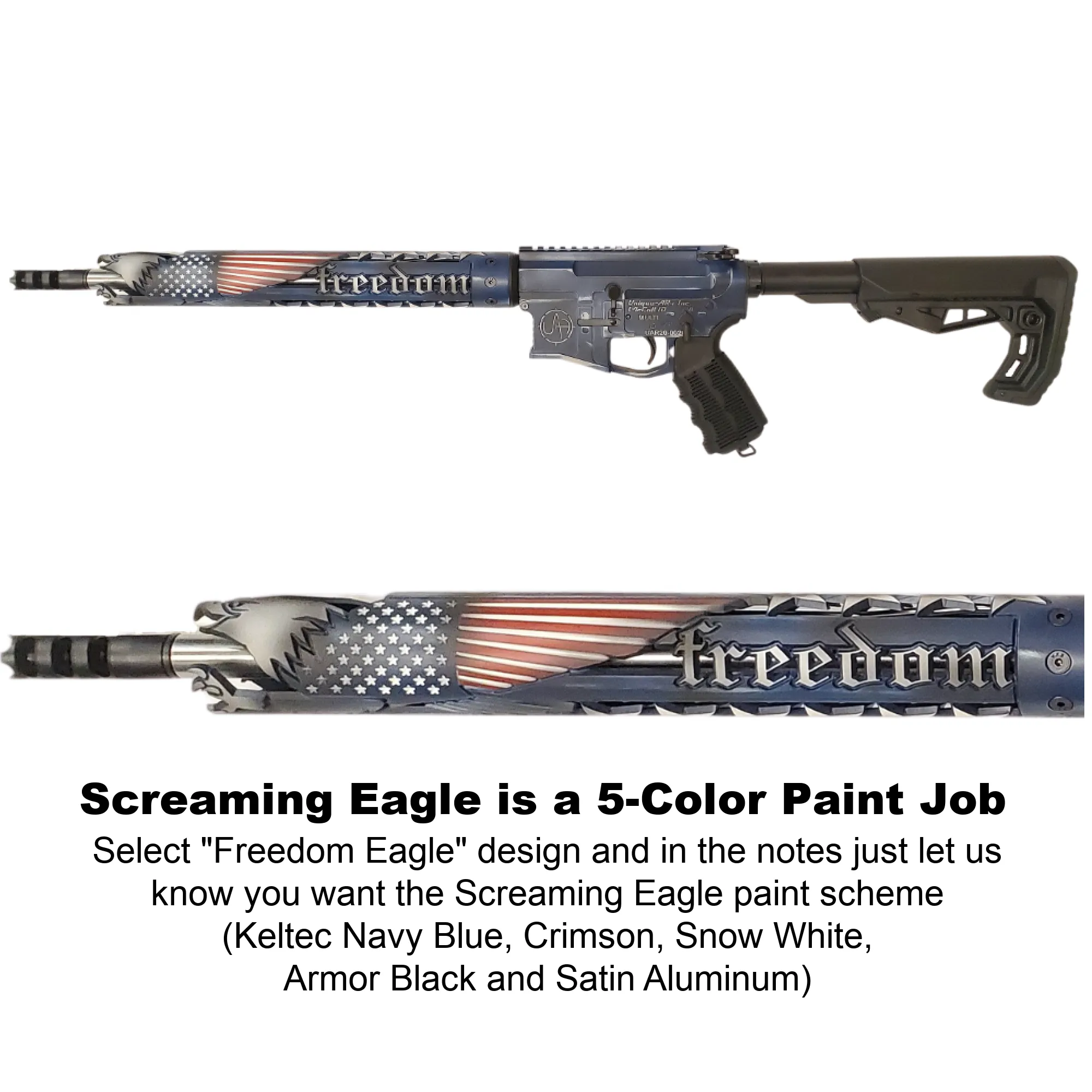 AR-15 Handguards with Custom Color