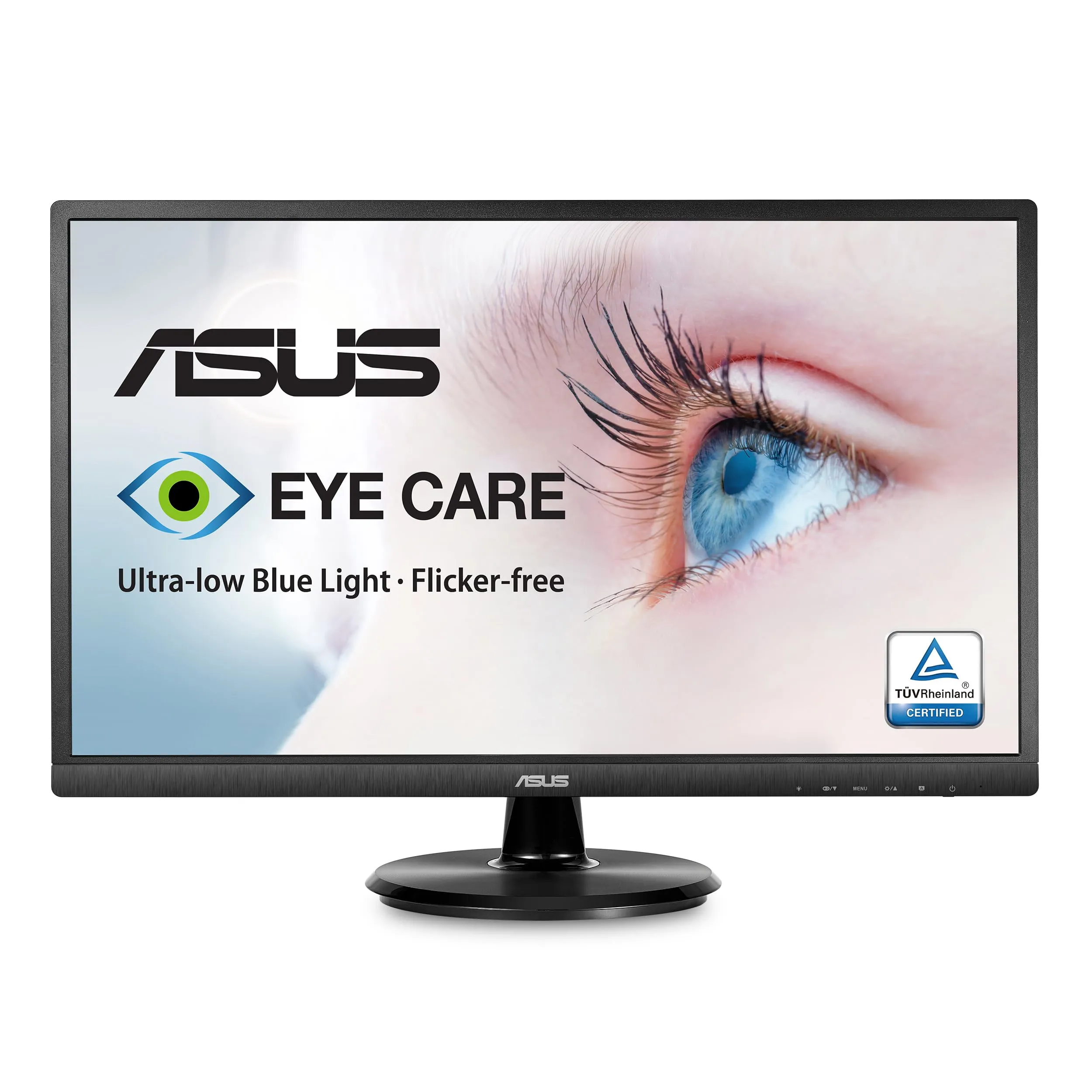 Asus Eye Care Monitor - 23.8 Inch Full Hd Flicker Free Blue Light Filter Anti Glare Hdm