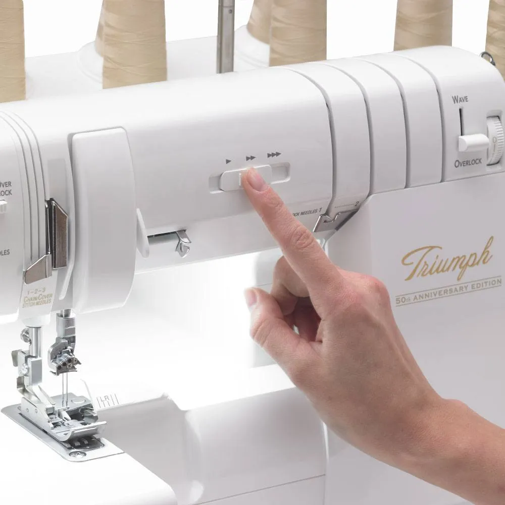 Baby Lock BLETS8 Triumph Air Threading Serger with FREE Bundle ($499 Value)