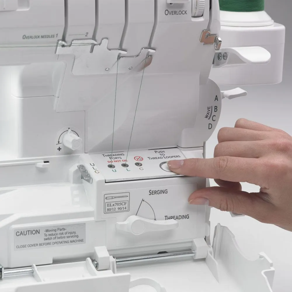 Baby Lock BLETS8 Triumph Air Threading Serger with FREE Bundle ($499 Value)