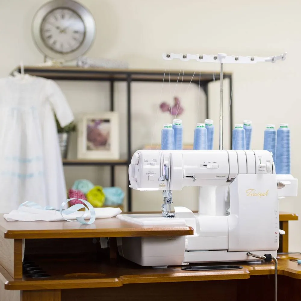 Baby Lock BLETS8 Triumph Air Threading Serger with FREE Bundle ($499 Value)