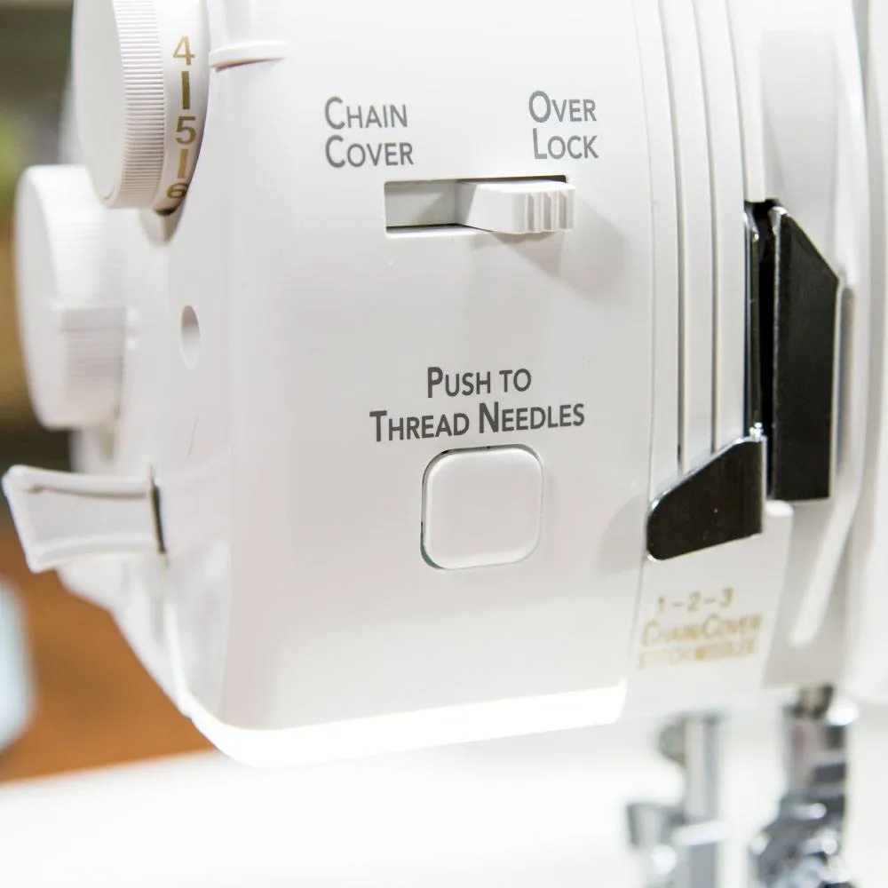 Baby Lock BLETS8 Triumph Air Threading Serger with FREE Bundle ($499 Value)