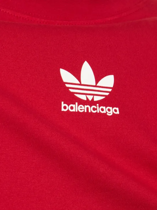 Balenciaga   Adidas oversize cotton t-shirt 