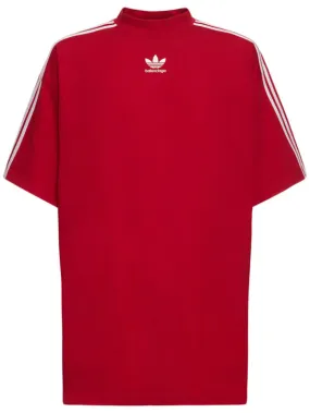 Balenciaga   Adidas oversize cotton t-shirt 