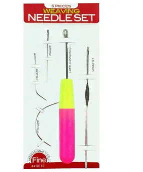 Bee Sales 5 Weaving Needle Set