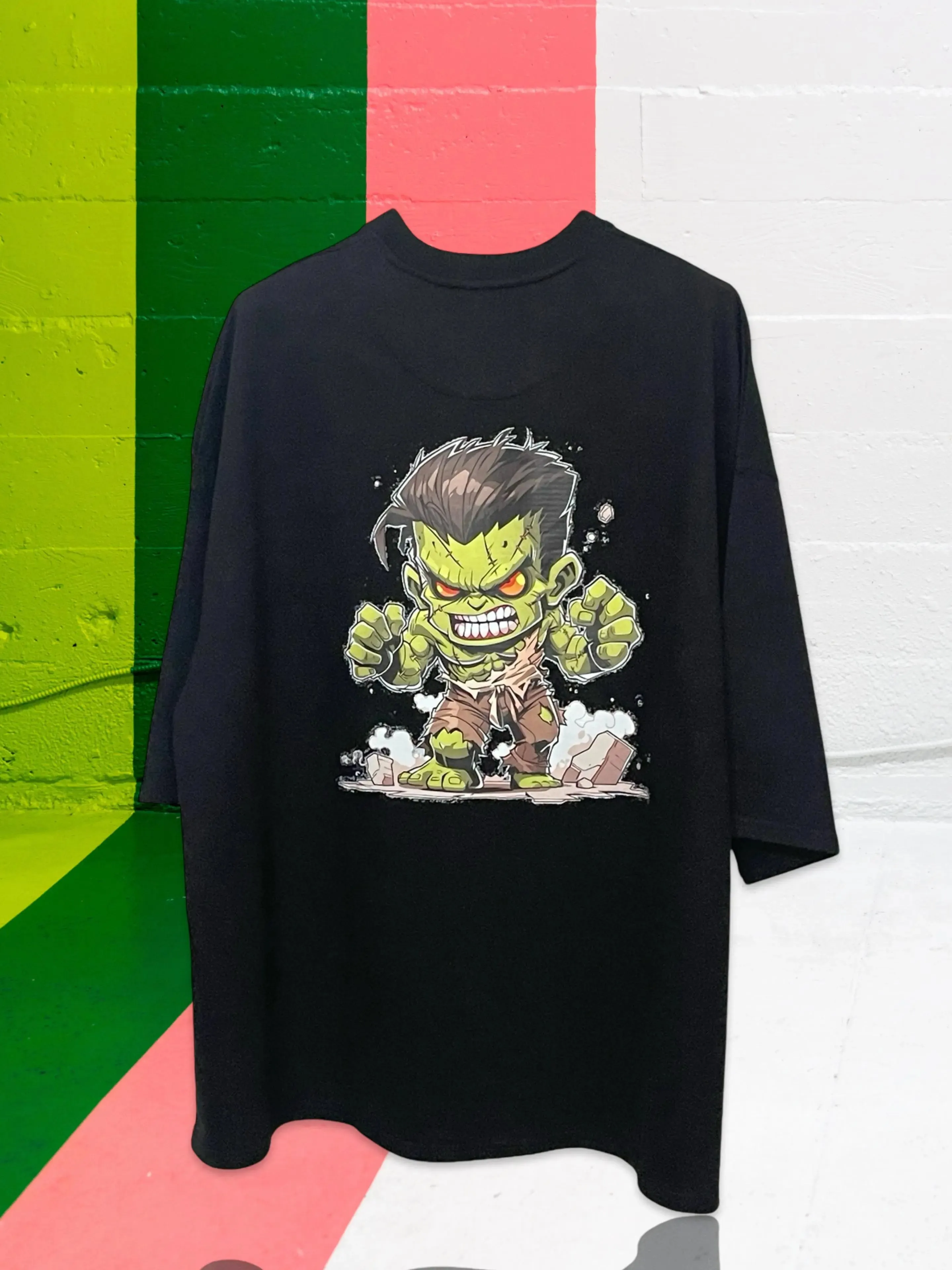 Black Oversized Green Hlk