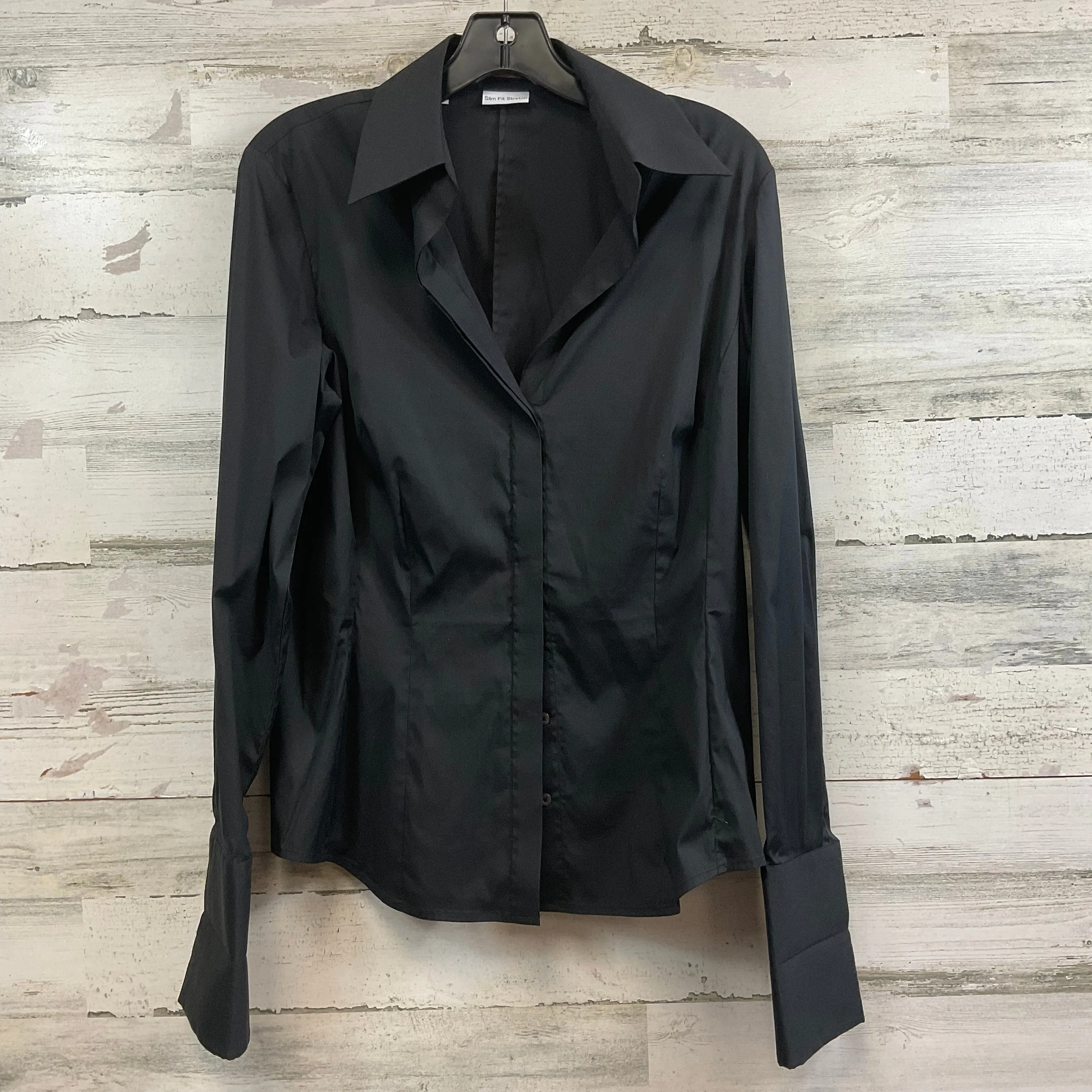 Blouse Long Sleeve By Cma In Black, Size: Xl