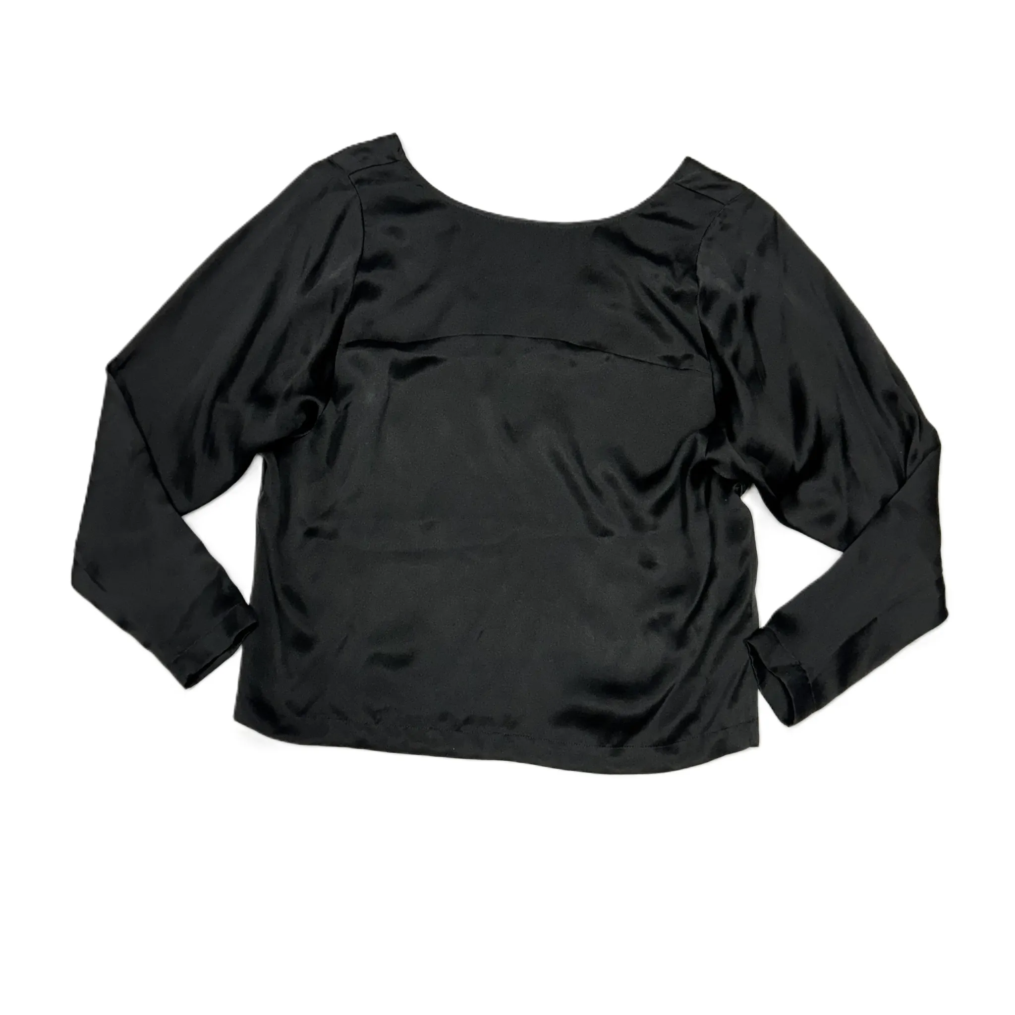 Blouse Long Sleeve By Twelth Street By Cynthia Vincent In Black, Size: S