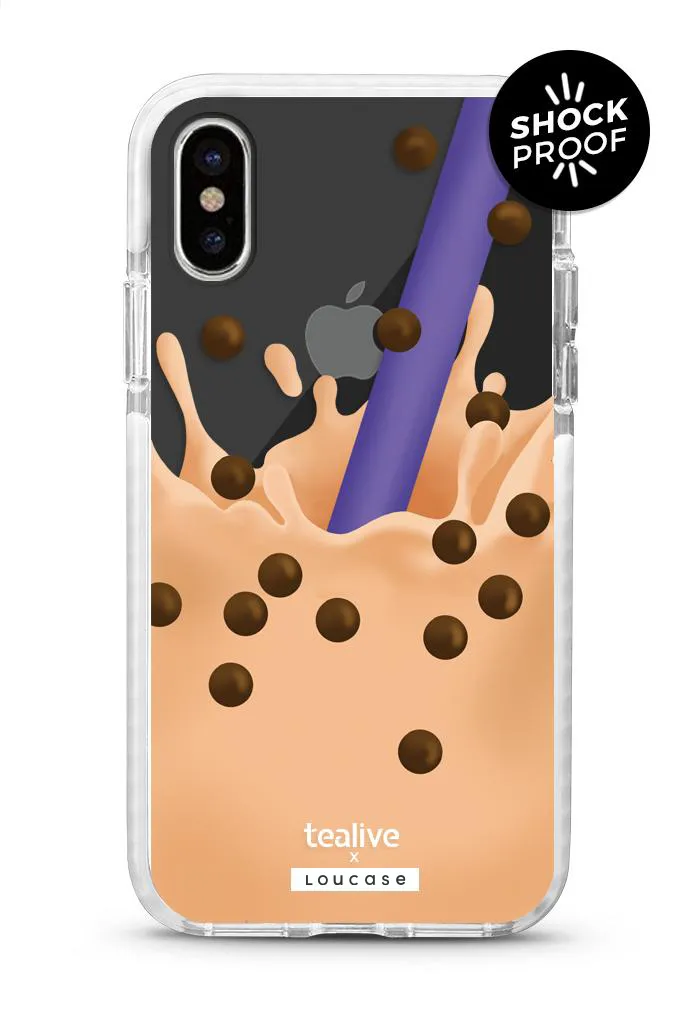 Boba Splash & Tealive Strawless Cup - PROTECH™ Limited Edition Tealive x Casesbywf Phone Case | LOUCASE