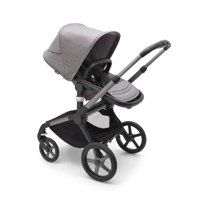 Bugaboo Fox 5 Complete Pushchair Bundle - Grey Melange