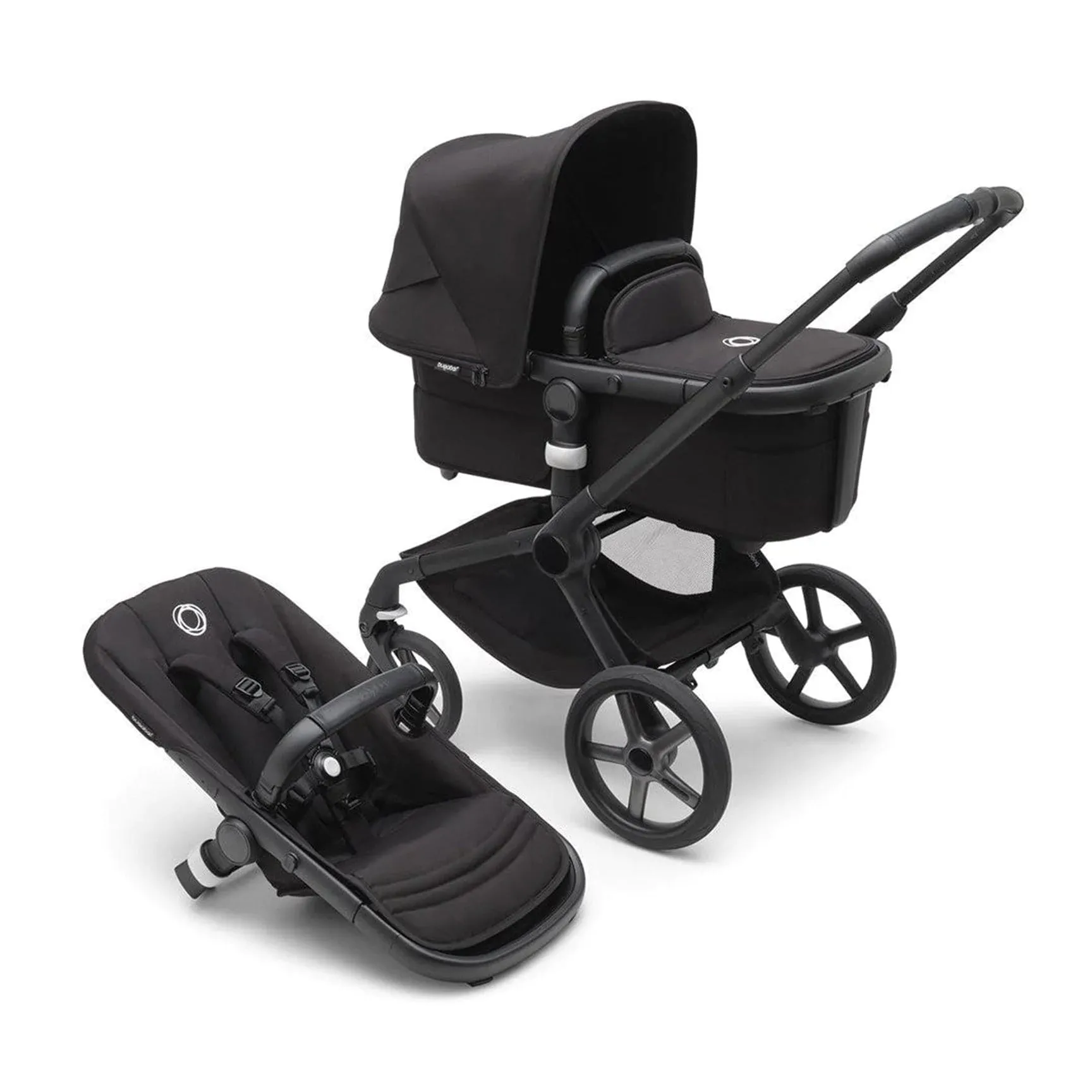 Bugaboo Fox 5 Complete Pushchair Bundle - Midnight Black