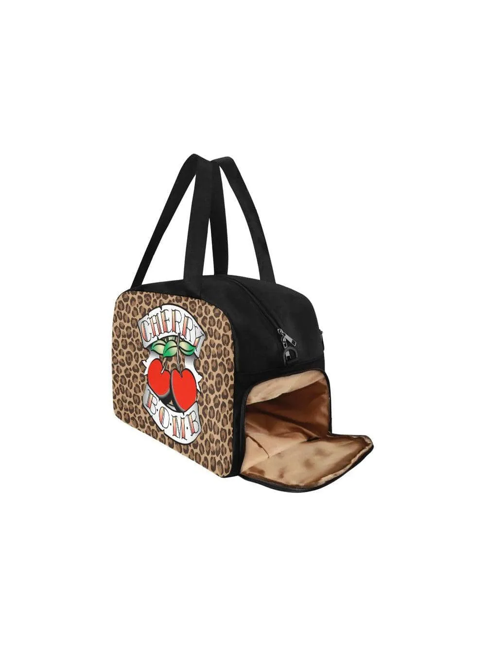 Cherry Bomb Overnight Bowler Bag