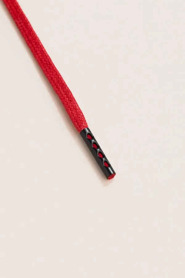 Cherry | Round Waxed Shoelaces