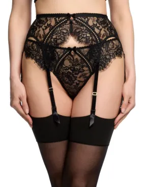 Claudette Suspender - Black