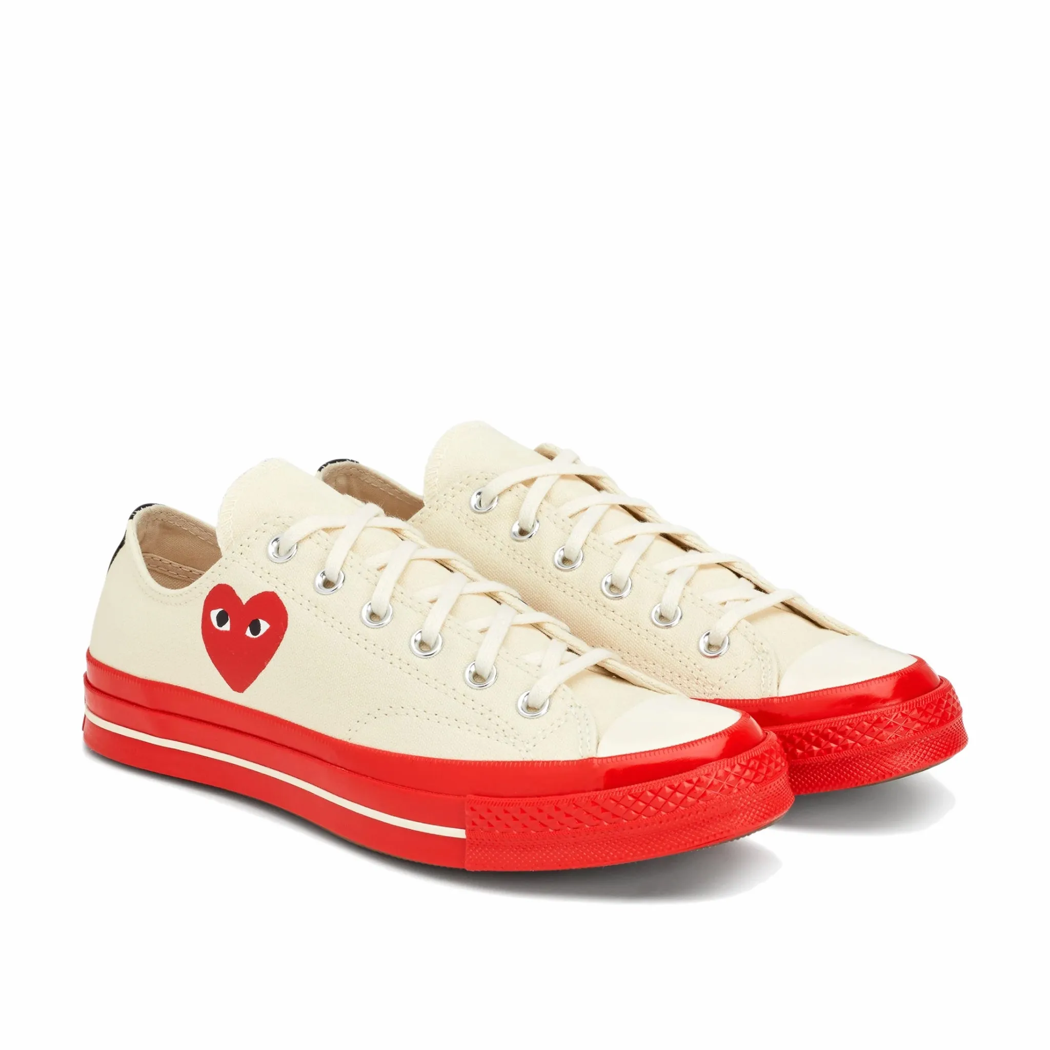 Comme des Garçons PLAY Converse Chuck '70 Red Sole Ox (Off White) P1K123