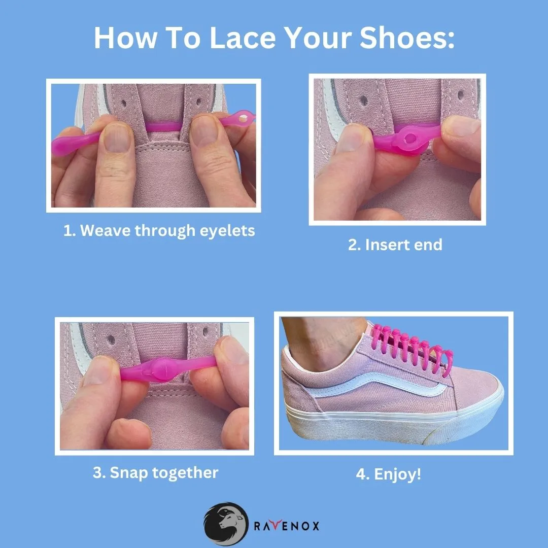 Elastic No Tie Shoelaces