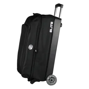 Elite Basic Triple Roller Black Bowling Bag