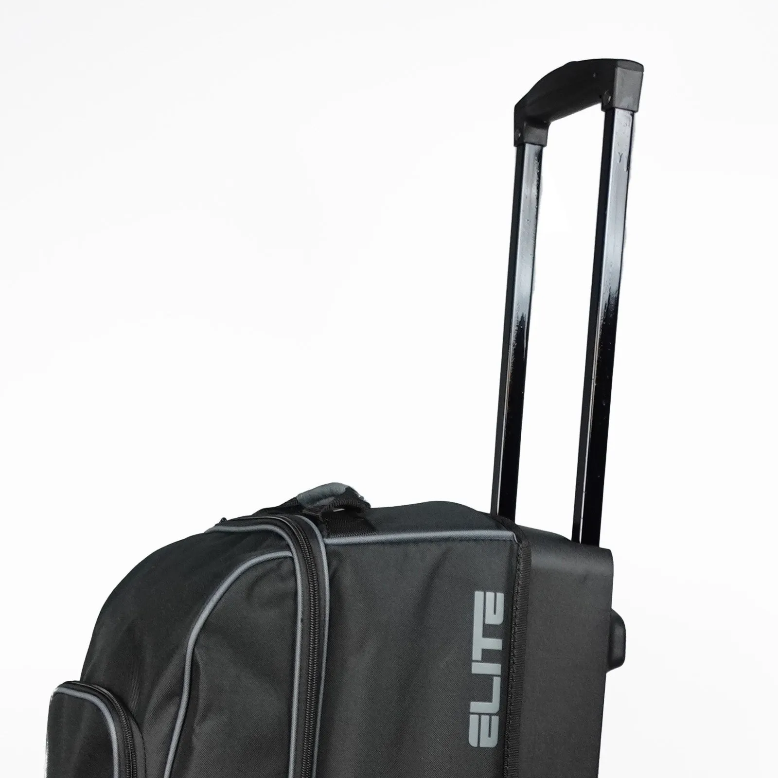 Elite Basic Triple Roller Charcoal Bowling Bag