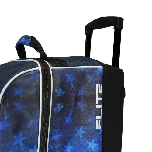 Elite Basic Triple Roller Red/White/Blue Freedom Bowling Bag