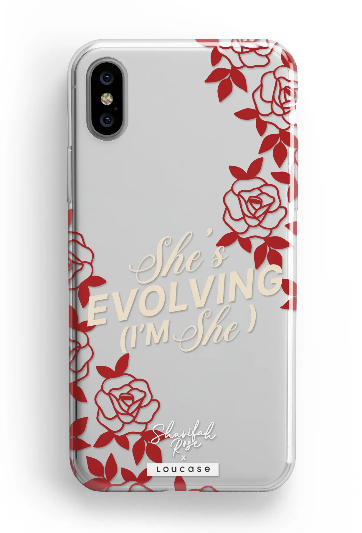 Evolve - KLEARLUX™ Limited Edition Sharifah Rose x Loucase Phone Case | LOUCASE