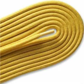 Fashion Casual/Athletic Round 3/16" Laces - Gold (2 Pair Pack) Shoelaces