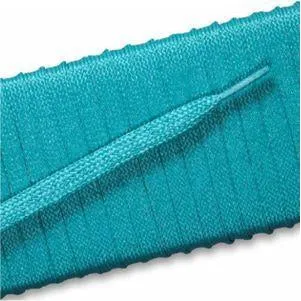 Flat Dress Laces - Turquoise (2 Pair Pack) Shoelaces