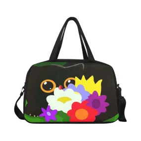 Flower Cat Tote Travel Bag