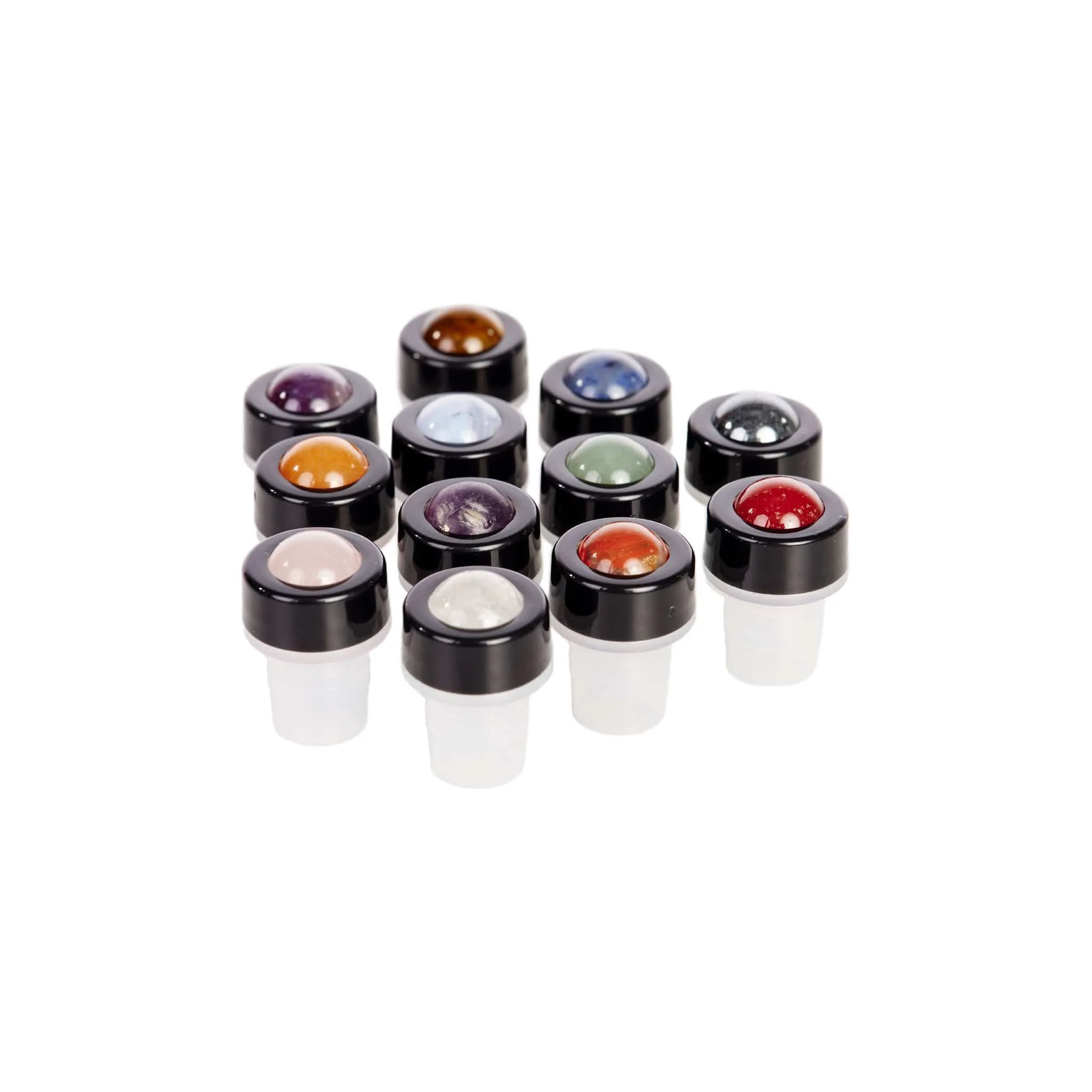 Gemstone Roller Tops (12pk)