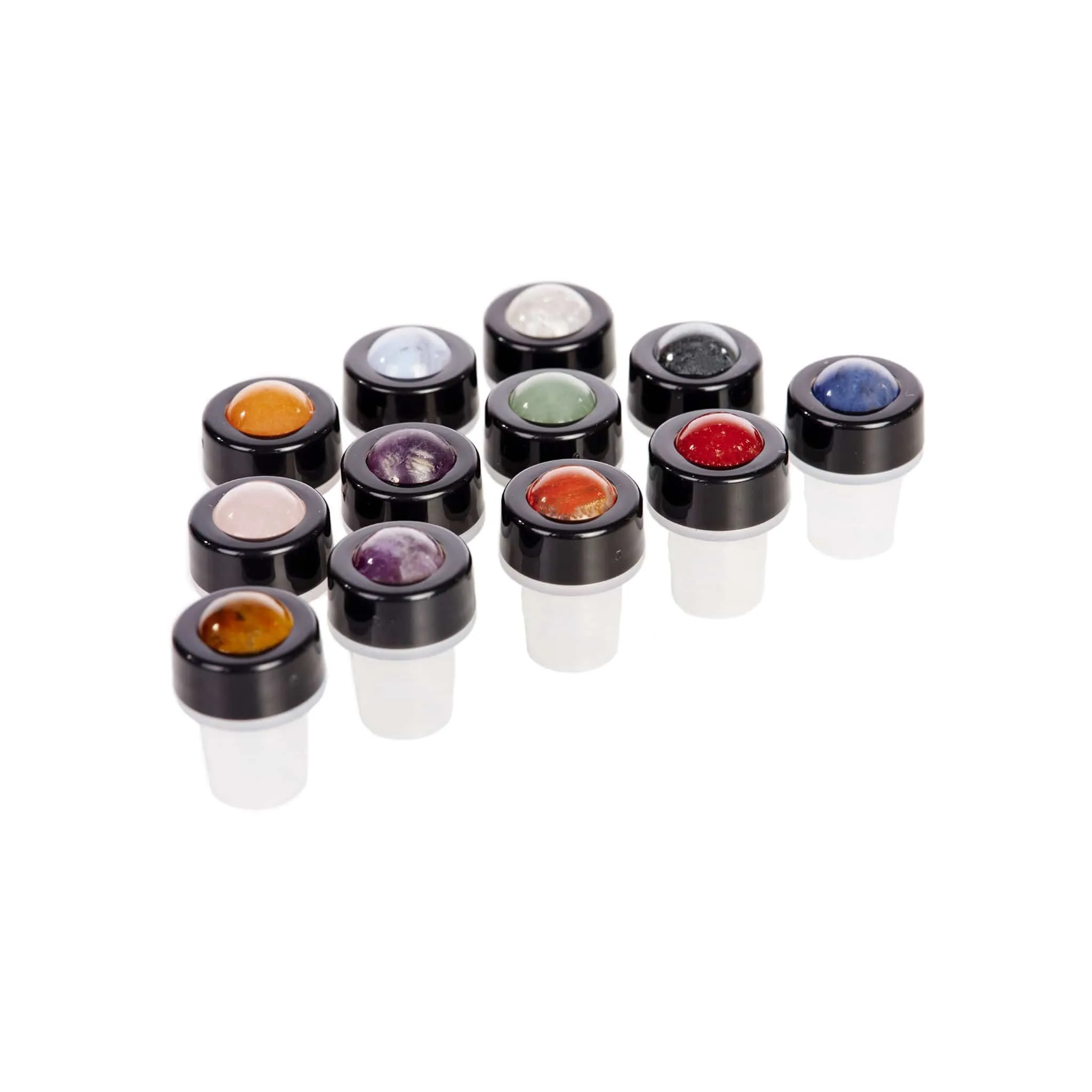 Gemstone Roller Tops (12pk)