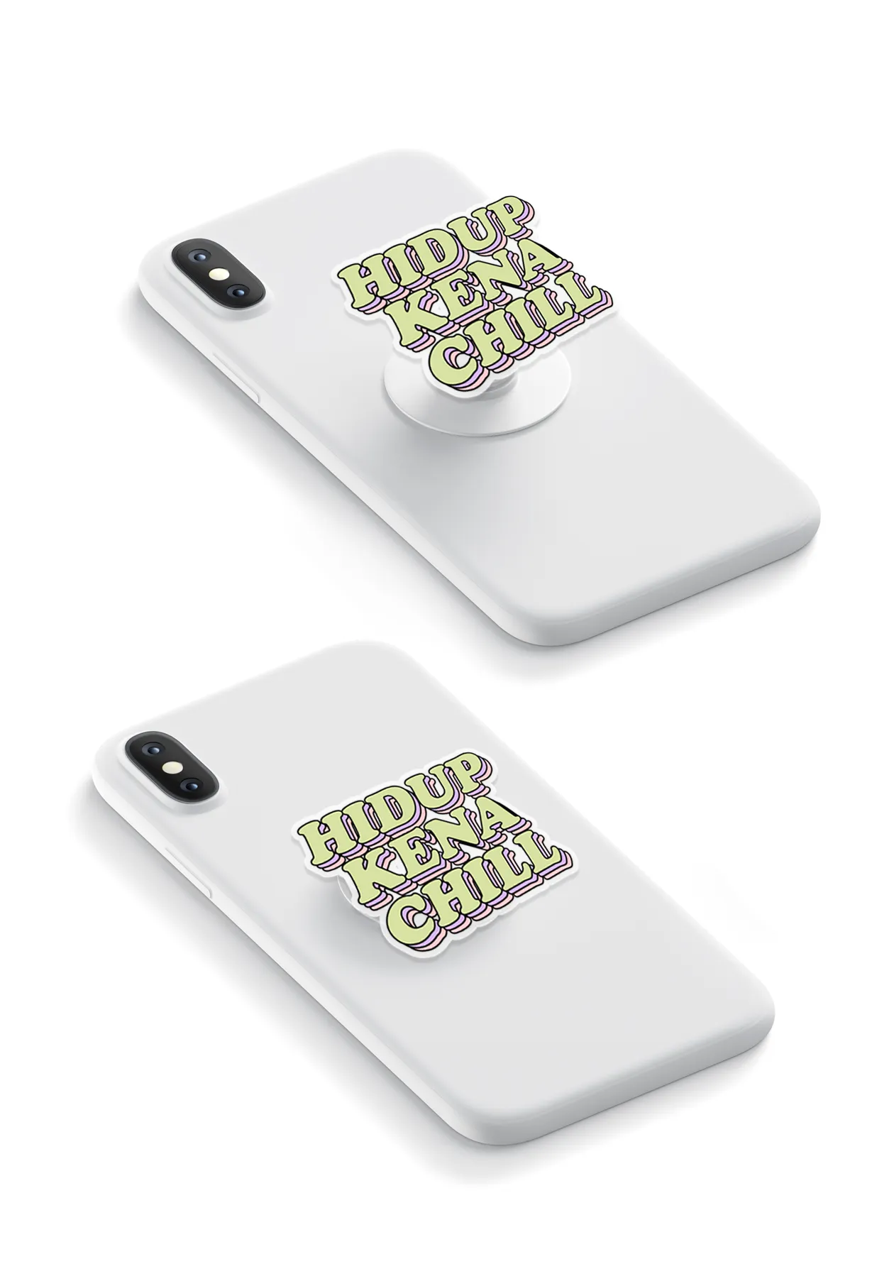 Hidup Kena Chill - GRIPUP™ Limited Edition Cupcake Aisyah x Loucase Phone Grip