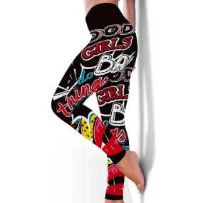 High-elastic street style leggings