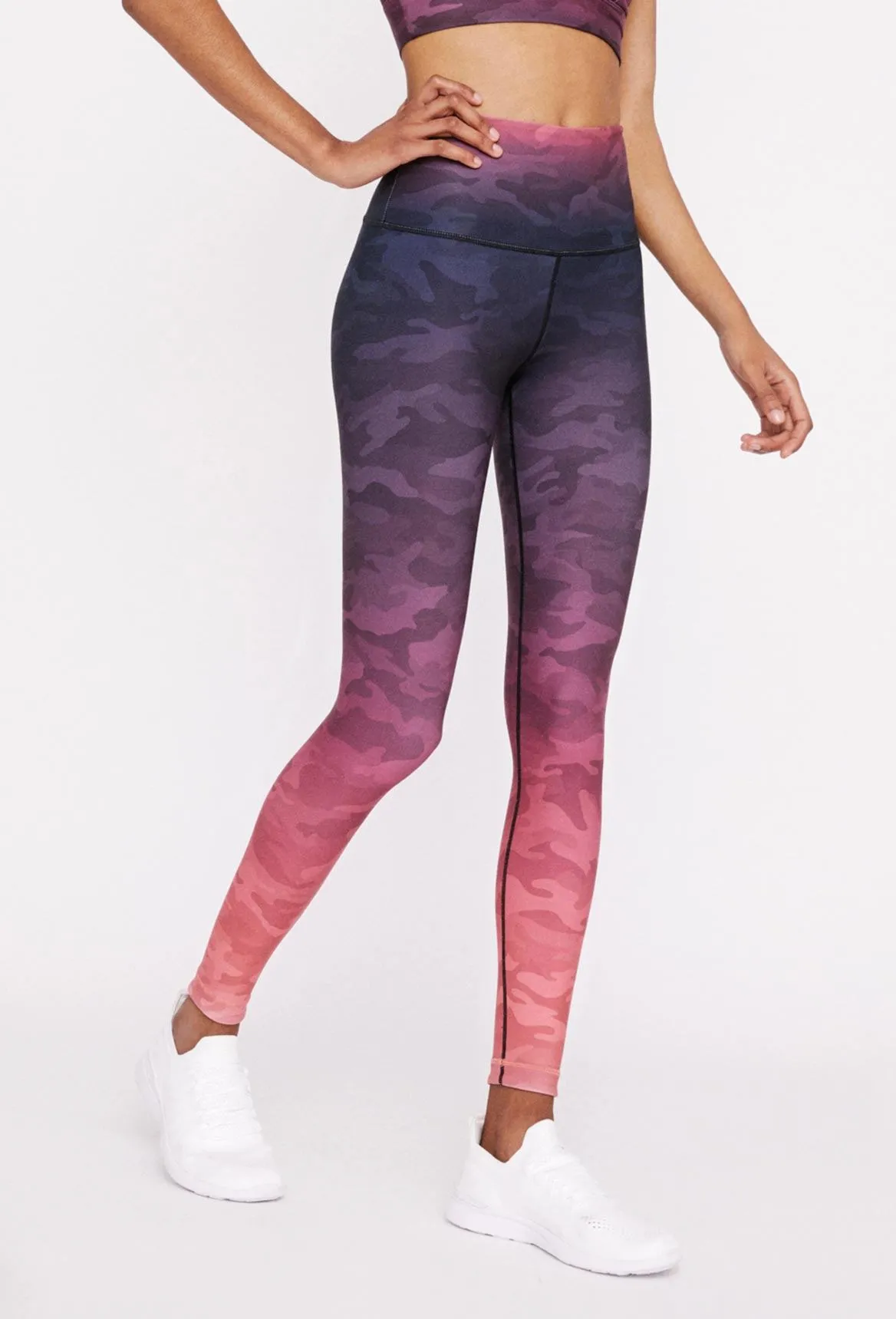 High-Waist Reversible Legging Infra Red Camo