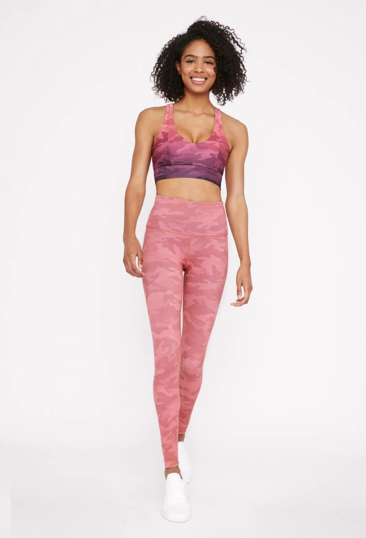 High-Waist Reversible Legging Infra Red Camo