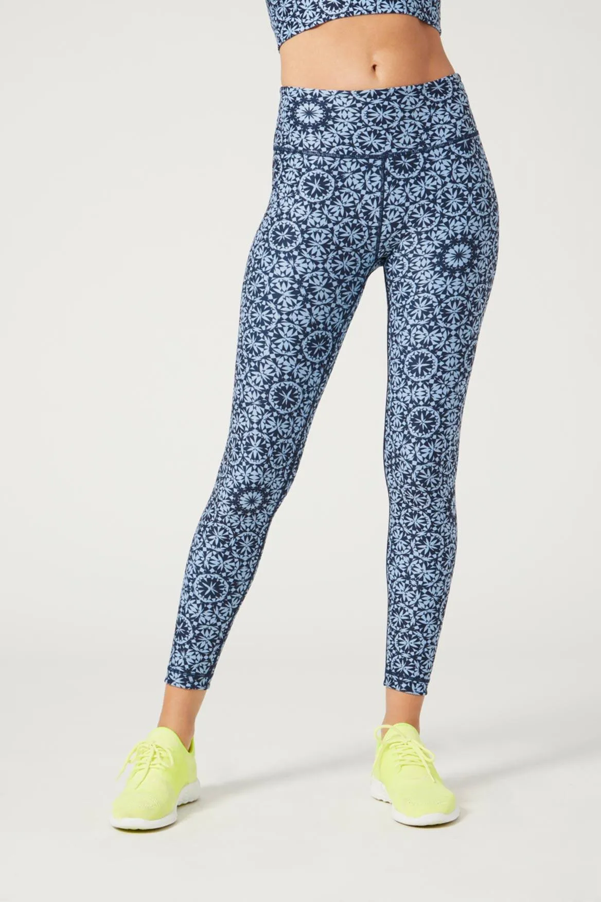 High Waist Reversible Legging Mandala Serenity