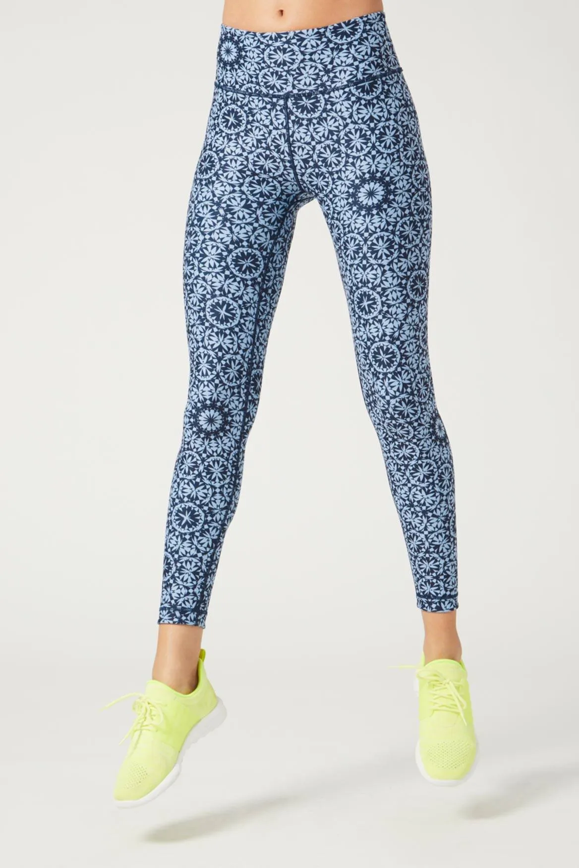 High Waist Reversible Legging Mandala Serenity