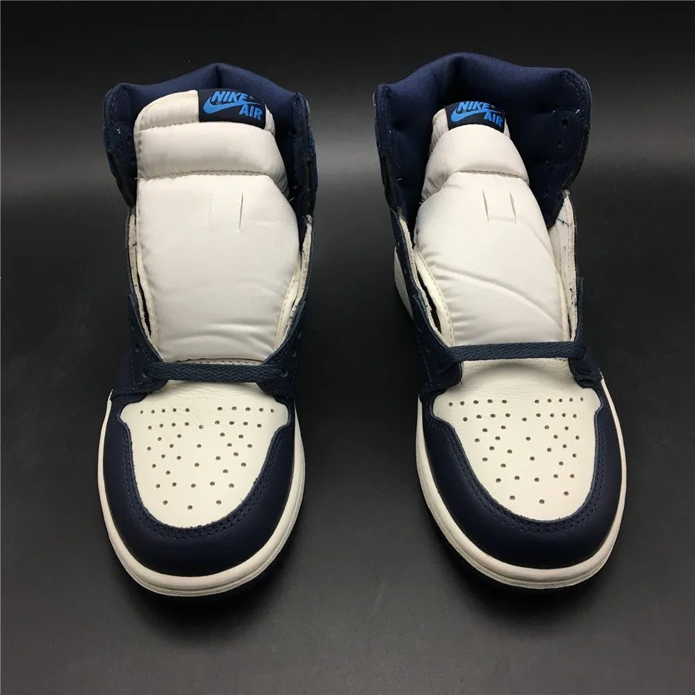 JORDAN 1 RETRO HIGH x OBSIDIAN UNC